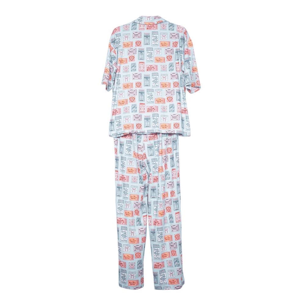 Katydid Traveling Matchbook Pajama Pants Set - Picture 7 of 7